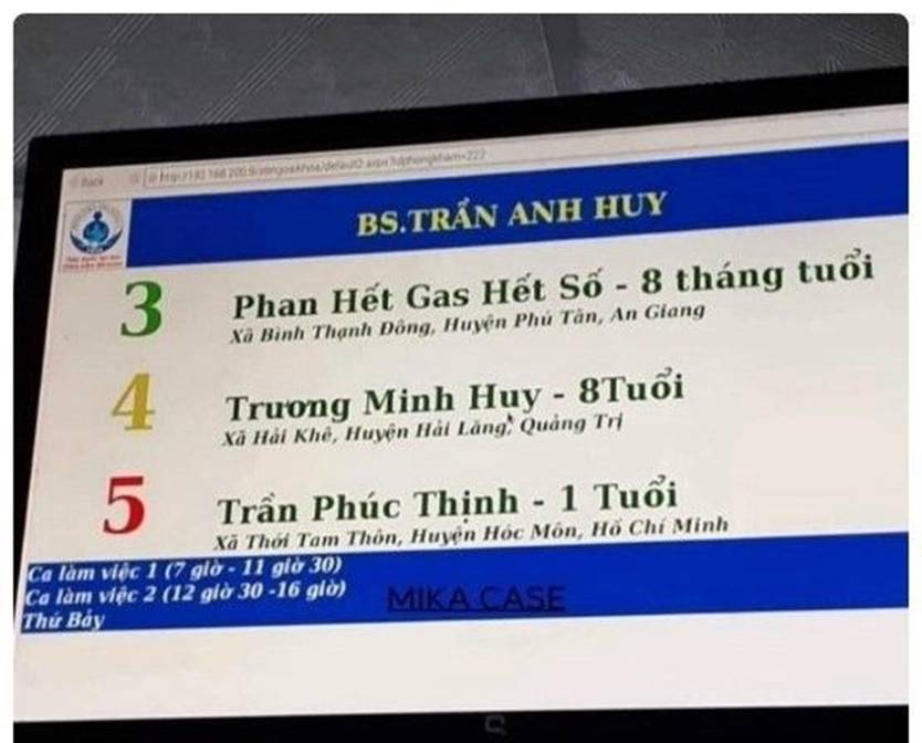 Bé trai tên Phan Hết Ga Hết Số